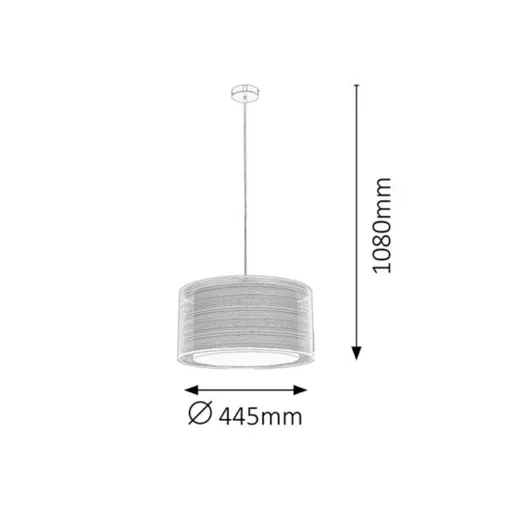 RÁBALUX Anastasia 2632 Függeszték IP20 230V, 50Hz