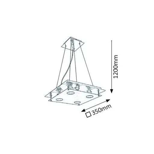 RÁBALUX Naomi 2648 Függeszték IP20 230V, 50Hz