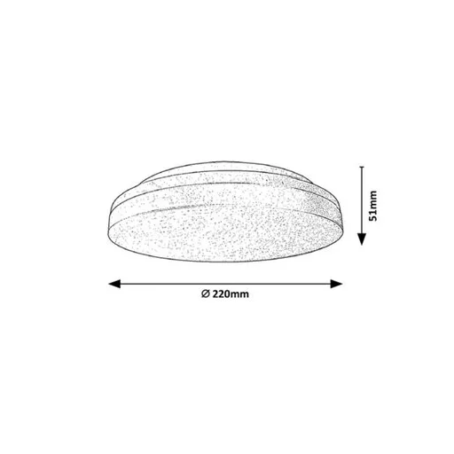 RÁBALUX Zenon 2697 Kültéri mennyezeti lámpa IP54 230V, 50Hz