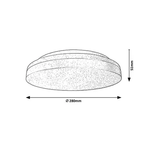 RÁBALUX Zenon 2698 Kültéri mennyezeti lámpa IP54 230V, 50Hz