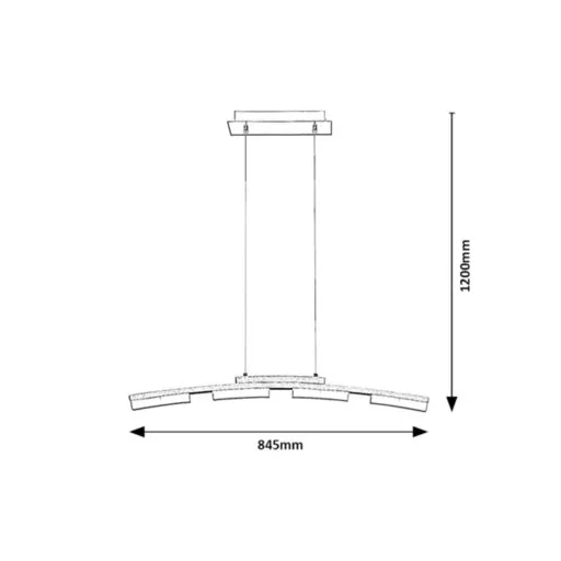 RÁBALUX Eucalyptus 2957 Függeszték IP20 230V, 50Hz