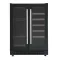 ELMARK 300228 EL-UWC63D COOLER 63 CANS+20BOTTLES, 2 ZONE
