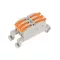 ELMARK 31040 TERMINAL BLOCK FOR DIN RAIL 3 INPUT/3 OUTPUT 4.00M