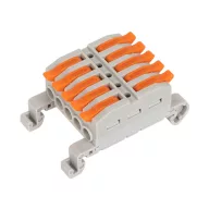   ELMARK 31042 TERMINAL BLOCK FOR DIN RAIL 5 INPUT/5 OUTPUT 4.00M