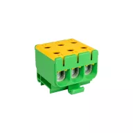 ELMARK 31108YG DIN RAIL TERMINAL 3X2.5-50MM2 Y/G