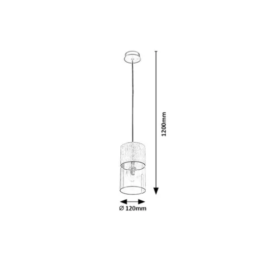 RÁBALUX Zelkova 3154 Függeszték IP20 230V, 50Hz