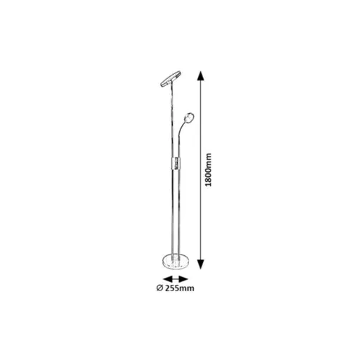 RÁBALUX Ophus 3239 Állólámpa IP20 230V, 50Hz