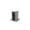 ELMARK 3311D POP UP 2xSHUKO SOCKET WITH 2M CABLE, BLACK/INOX