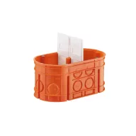   ELMARK 33160008 DOUBLE CONSOLE BOX FOR CONCRETE WITH SEPARATOR