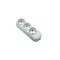 ELMARK 340363WH TRIPLE MULTISOCKET HF 16A, WHITE
