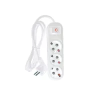 ELMARK 340364WH MULTIPLUG ?RIPLE 2M H05VV-F 3G1.5MM2, WHITE