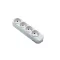 ELMARK 340372WH FOURFOLD MULTISOCKET HF 16A, WHITE