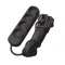ELMARK 340374BL MULTIPLUG FOURFOLD 3M H05VV-F 3G1.5MM2, BLACK