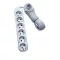 ELMARK 340382WH MULTIPLUG SIXFOLD 3M H05VV-F 3G1.5MM2, WHITE