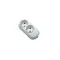ELMARK 347869WH DOUBLE MULTISOCKET HF 16A, WHITE