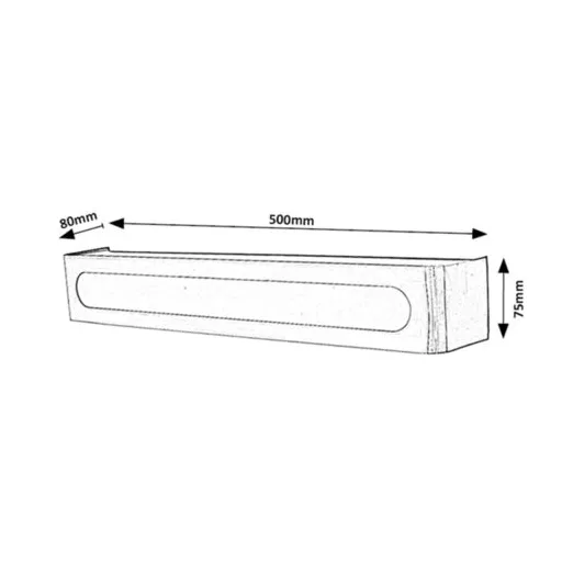 RÁBALUX Jakub 3480 Fürdőszobai lámpa IP44 230V, 50Hz