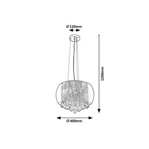 RÁBALUX Ninelle 3599 Függeszték IP20 230V, 50Hz