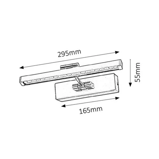 RÁBALUX Picture guard 3640 Képmegvilágító lámpa IP20 230V, 50Hz