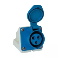 ELMARK 37123 FALI IPARI DUGALJ HT-123 32A IP44 1P+N+E 230