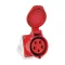 ELMARK 37145 FALI IPARI DUGALJ HT-145 125A IP44 3P+N+E 400V