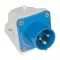 ELMARK 37513 SZERELHETŐ IPARI DUGVILLA HT-513 16A IP44 1P+N+E 230