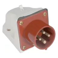   ELMARK 37524 SZERELHETŐ IPARI DUGVILLA HT-524 32A IP44 3P+E 400V