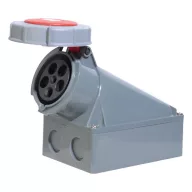   ELMARK 37852 SZERELHETŐ IPARI DUGALJ HTN-1351 63A IP67 3P+N+E 400V