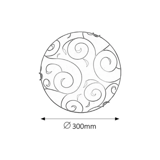 RÁBALUX Harmony Lux 3852 Mennyezeti lámpa IP20 230V, 50Hz