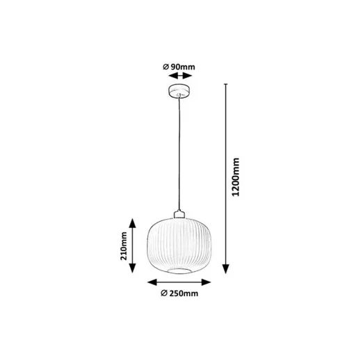 RÁBALUX Soraya 3970 Függeszték IP20 230V, 50Hz