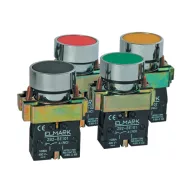 ELMARK 401032 NYOMÓGOMB EL2-BP 31 NO ZÖLD IP65