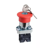   ELMARK 401142 GOMBAFEJES NYOMÓGOMB TYPE EL2-BS 142 NO+NC KULCCSAL