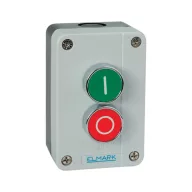   ELMARK 401213 TOKOZOTT NYOMÓGOMB B213 1NO;1NC IP44 1 PIROS ,1 ZÖLD