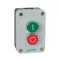ELMARK 401233 TOKOZOTT NYOMÓGOMB BP213 1NO;1NC IP65 1 PIROS, 1 ZÖLD