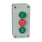 ELMARK 401349 TOKOZOTT NYOMÓGOMB BP339 1NO;1NC;1NO IP65 1 ZÖLD, PIROS, 1 ZÖLD