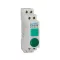 ELMARK 401518 ELBD-Y-DIN JELZŐFÉNYES NYOMÓGOMB 2NO+1NC SÁRGA 230