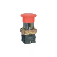   ELMARK 401545 GOMBAFEJES NYOMÓGOMB TYPE BS 545 1NC+1NO PIROS