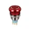 ELMARK 401546 NYOMÓKAPCSOLÓ GOMBA FÉM EL-2211T 1NO+1NC IP65