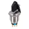 ELMARK 401552 THREE POSITION KEY SWITCH WITH ARREST EL-22Y3 2NO+2NC IP65 GREEN