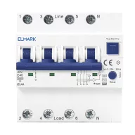 ELMARK 40475A ELECTRONIC RCBO JEL4A 6kA 4P 32A/30mA