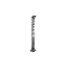 ELMARK 4150D SPIRAL EXPANDABLE SPIRAL, BLACK