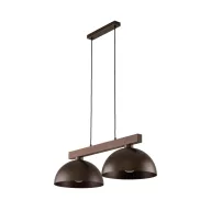 ELMARK 4507 TK LIGHTING CHANDELIER OSLO 4507 2XE27 BROWN