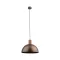 ELMARK 4508 TK LIGHTING PENDANT OSLO 4508 1XE27 BROWN