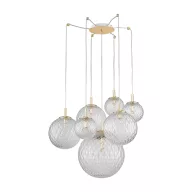 ELMARK 4608 TK LIGHTING CHANDELIER CADIX 4608 7XG9 GOLD