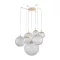 ELMARK 4608 TK LIGHTING CHANDELIER CADIX 4608 7XG9 GOLD