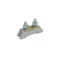 ELMARK 46240EP Z-0001/A2 TERMINAL FOR DIN RAIL 2X35MM2 GREY