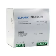   ELMARK 46DR12024 DR-120-24 POWER SUPPLY 24V OUTPUT VOLTAGE 120W