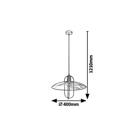RÁBALUX Vida 5000 Függeszték IP20 230V, 50Hz