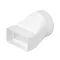 ELMARK 500213 EL02-401 ROUND TO FLAT CONNECTOR D100-110/55MM