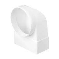   ELMARK 500216 EL02-512 ROUND TO FLAT CONNECTOR 90° D125-220/55MM