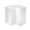 ELMARK 500221 EL02-524 VERTICAL 90° BEND FOR FLAT DUCTS 220x55